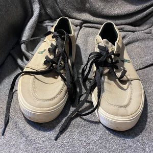 Polo Ralph Laure canvas boat shoes Fernando 10D